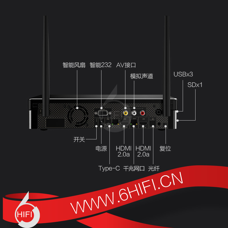 海缔力HDEngine P30 3D 4K高清蓝光硬盘播放机【全新行货】