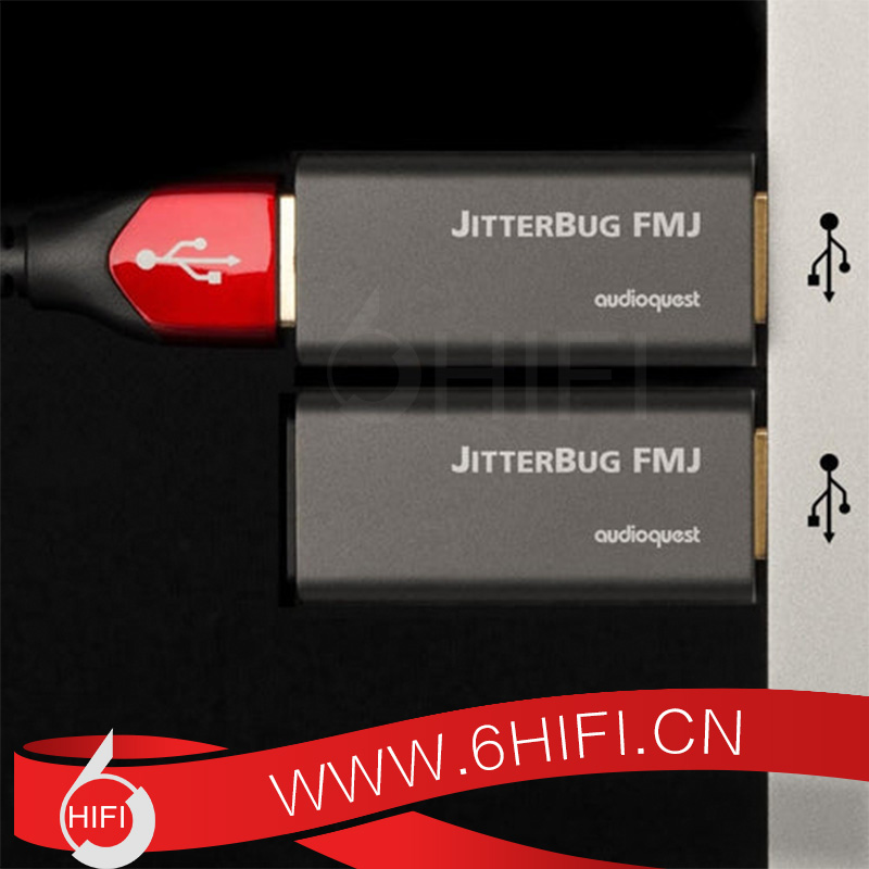 AQ 线圣 AudioQuest JitterBug FMJ USB 2.0 噪音过滤器【全新行货】