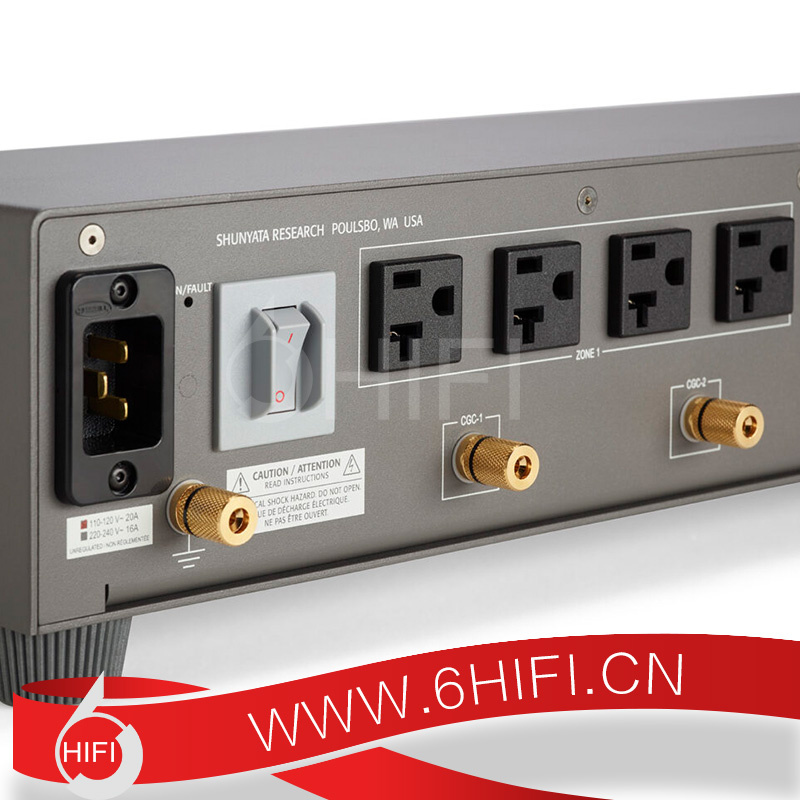 美国蛇皇 Shunyata Research GEMINI Model-8 电源处理器  8位电处【全新行货】