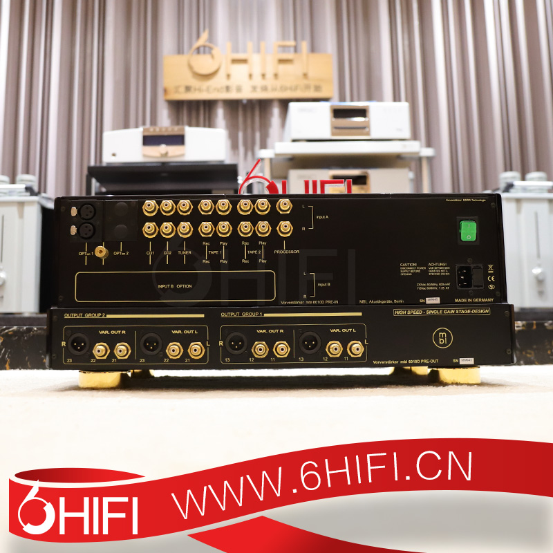 德国 MBL 6010D 参考级前级 HIFI前级【全新行货】