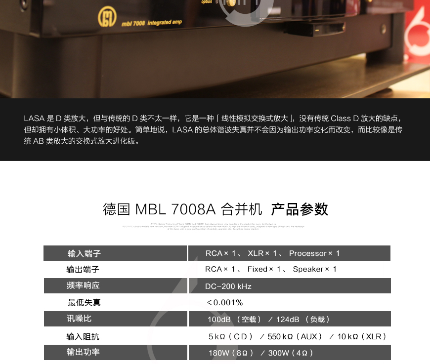 德国 MBL 7008A 合并机,MBL 7008A,MBL 7008合并机,MBL合并机,音响发烧站,hifi论坛,hifi音响