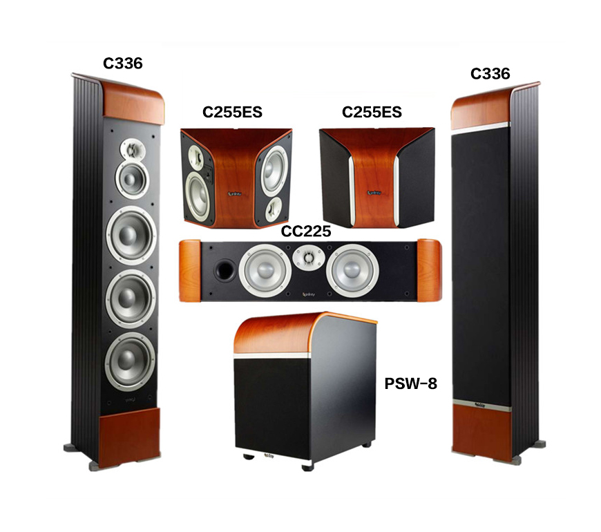 燕飞利仕 classia C336,INFINITY classia C336,燕飞利仕5.1声道家庭影院