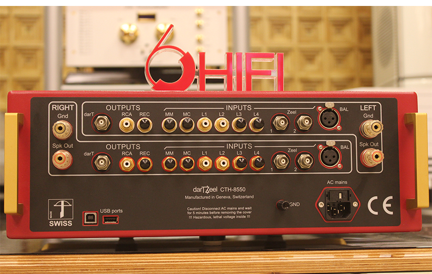 达声 CTH-8550,DarTZeel CTH-8550,达声合并功放