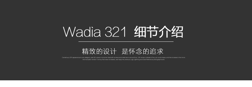 怀念321,Wadia 321,怀念解码器