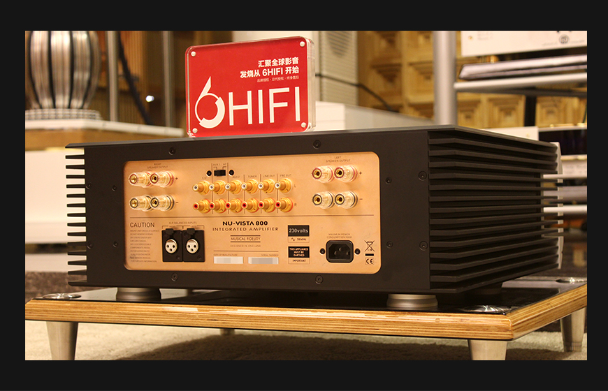 音乐传真 Nu-Vista 800,Musical Fidelity Nu-Vista 800,音乐传真合并功放