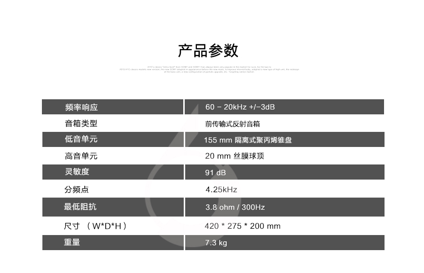 歌剧之声肯特朗,Diapason Kentron N.W,歌剧之声签名版中置音箱