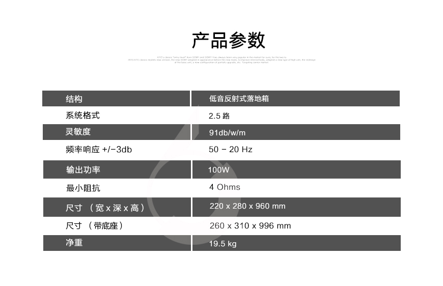 三角泽里斯902系列,Triangle 902 ZERIUS,三角落地箱