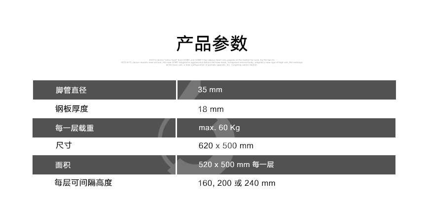 Creaktiv三层机架,Creaktiv Audio 1-3,德国机架
