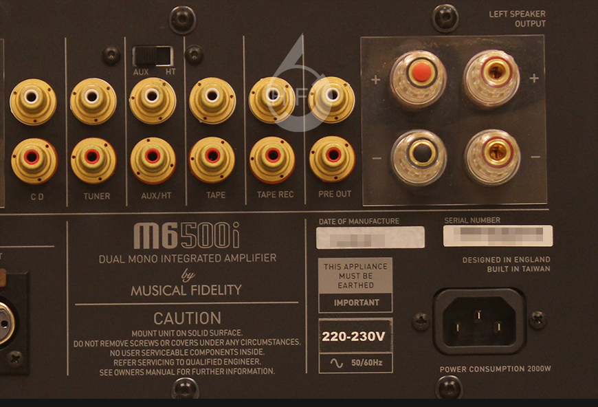 音乐传真 M6 500i,Musical Fidelity M6 500i,音乐传真合并机
