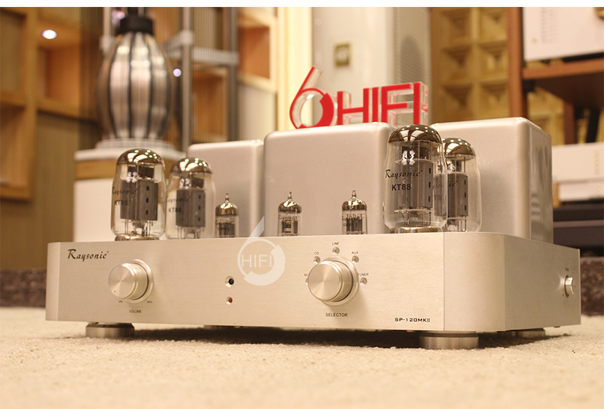 加拿大雷索尼,Raysonic SP-120MKII,真空管合并机,电子管功放