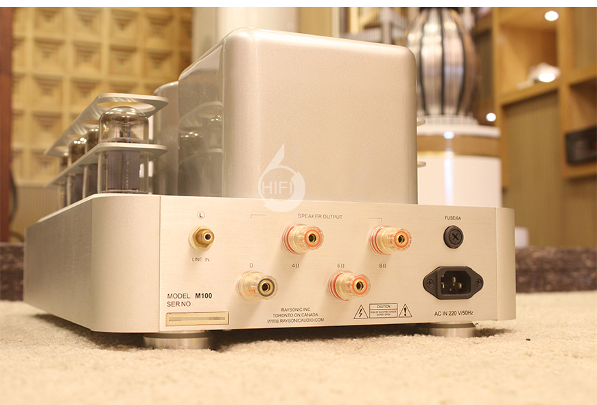 加拿大雷索尼,Raysonic M100,真空管单声道后级,电子管功放