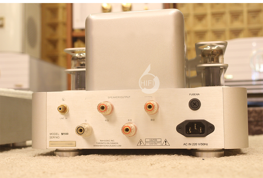 加拿大雷索尼,Raysonic M100,真空管单声道后级,电子管功放