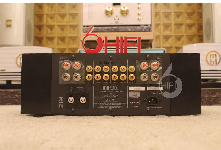 音乐传真 M6 500i,Musical Fidelity M6 500i,音乐传真合并机