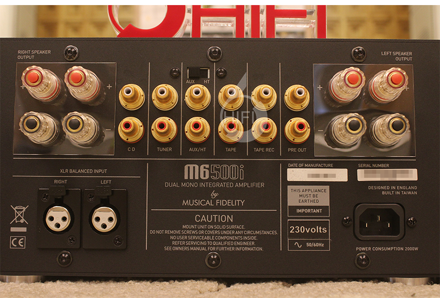 音乐传真 M6 500i,Musical Fidelity M6 500i,音乐传真合并机