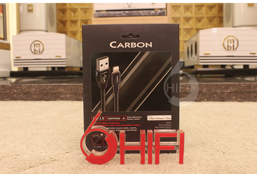美国线圣AudioQuest USB CARBON LIGHTNING→A,美国线圣AudioQuest 苹果充电线