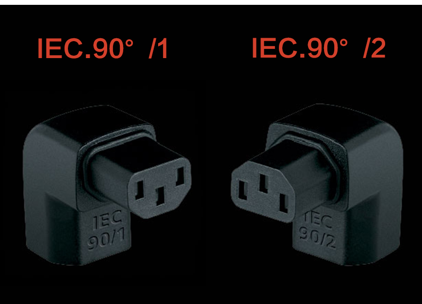 美国线圣,线圣AudioQuest,AudioQuest IEC90°/1 IEC90°/2 转换头,电源转换,插头转换器