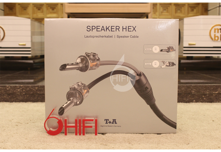 德国T+A SPEAKER HEX 香蕉头转叉头音箱线,德国T+A 喇叭线