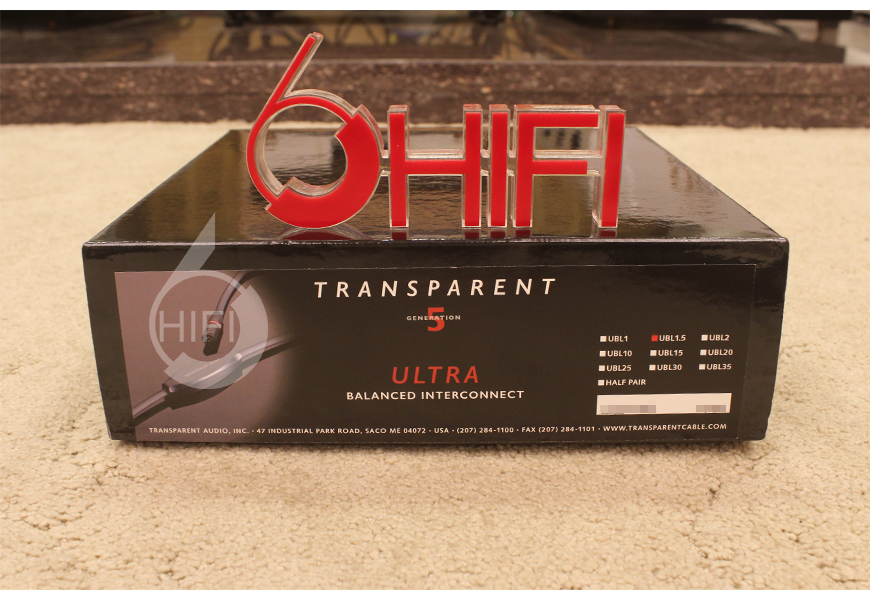 Transparent Ultra UBL G5,美国天仙配 示范系列 UBL G5 平衡信号线