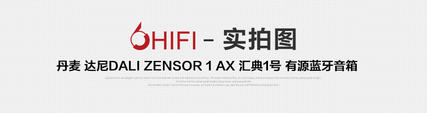 DALI ZENSOR 1 AX,丹麦达尼DALI ZENSOR 1 AX 汇典1号 有源蓝牙音箱,丹麦达尼DALI 有源音箱