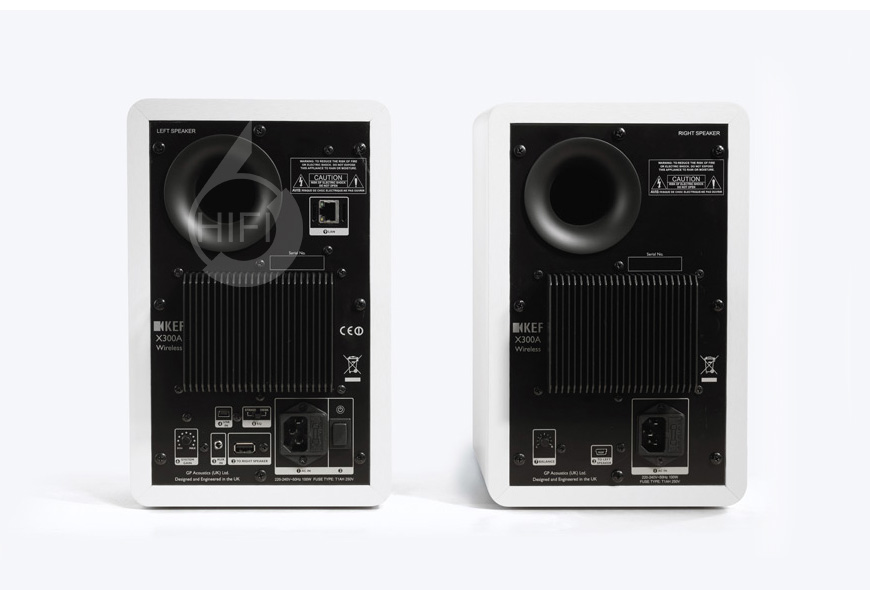 KEF X300A Wireless,英国KEF X300A Wireless 有源同轴单元书架音箱,英国KEF HIFI音箱