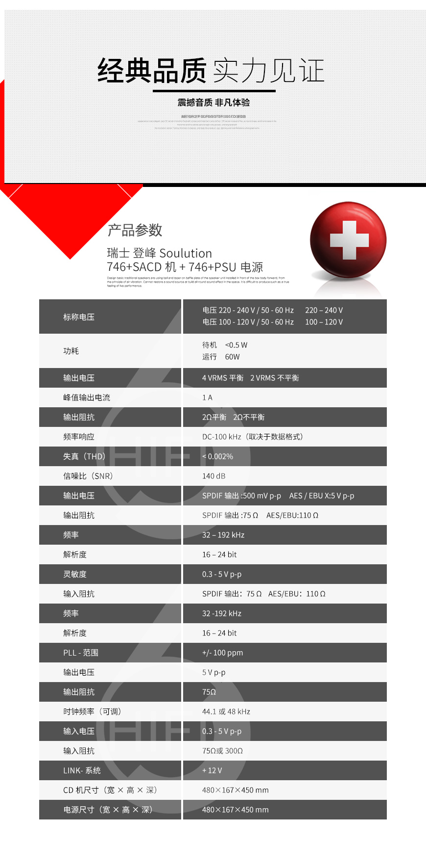 Soulution 746+,Soulution 746+PSU,登峰Soulution 746+ CD/SACD机,登峰Soulution 746+PSU 独立电源