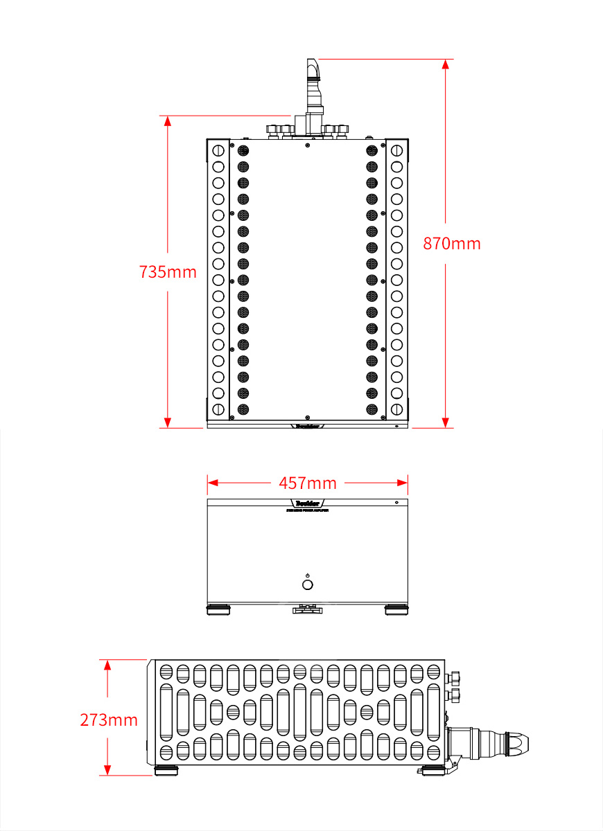 宝达 2160 立体声后级,Boulder 2160,宝达Boulder HIFI功放