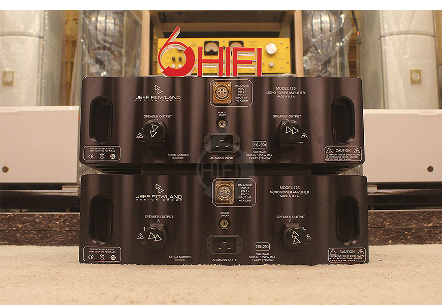 杰夫乐林 725 单声道后级,Jeff Rowland 725,Jeff Rowland HIFI功放