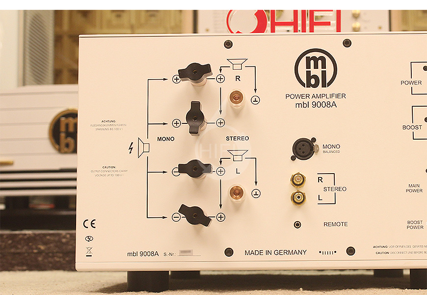 MBL 9008A,MBL 9008A立体声单声道后级,德国MBL HIFI功放