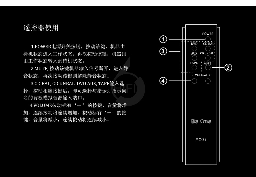 Be One比韵 MC-28 前级,比韵功放