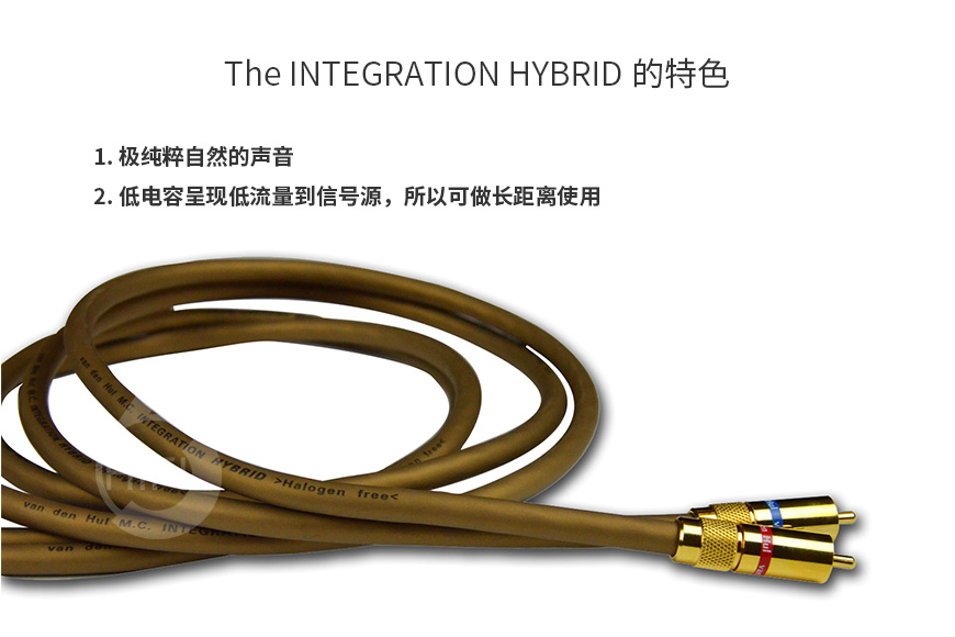 范登豪VDH THE INTEGRATION HYBRID RCA,范登豪信号线