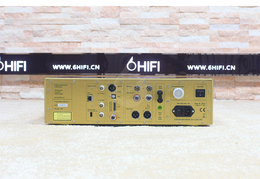 CH Precision D1 Special Edition,CH D1SE 黄金限量版 SACD播放器