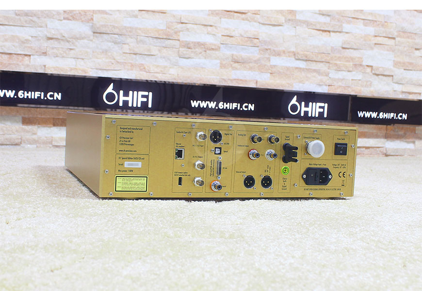CH Precision D1 Special Edition,CH D1SE 黄金限量版 SACD播放器