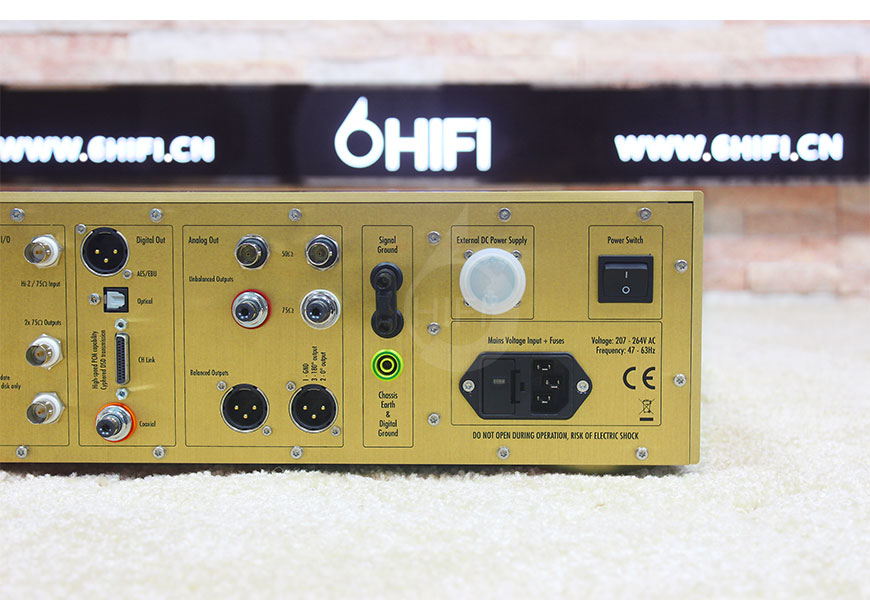 CH Precision D1 Special Edition,CH D1SE 黄金限量版 SACD播放器