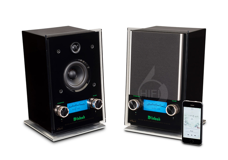 麦景图 RS-100有源音箱,McIntosh RS100