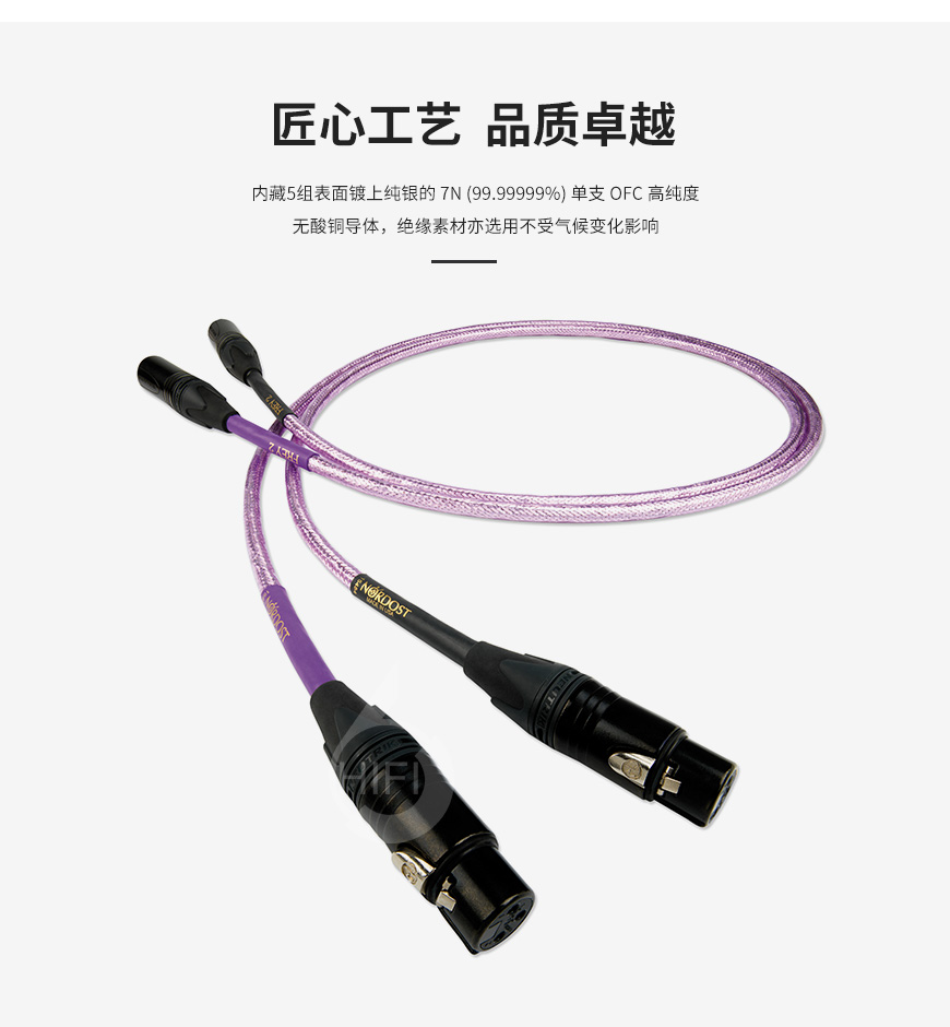 Nordost Frey 2,音乐丝带弗雷2,音乐丝带信号线