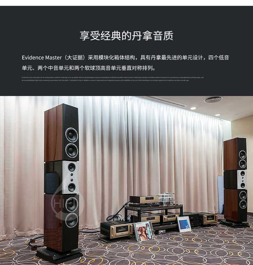 丹拿Evidence Master,Dynaudio Evidence Master,丹拿音箱