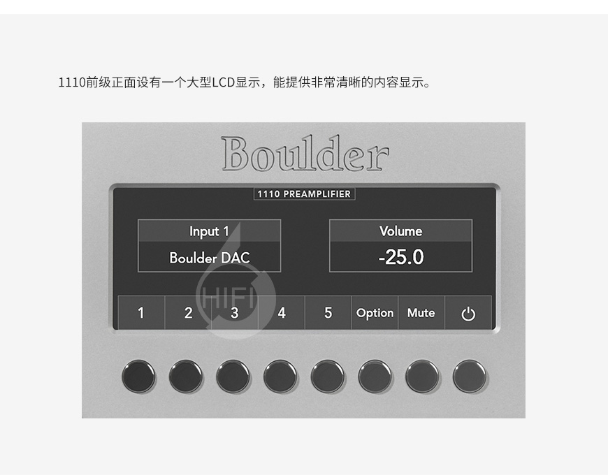 宝达1110前级,Boulder 1110,宝达功放