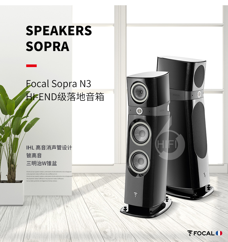 劲浪Sopra N3,Focal Sopra N3,劲浪音箱