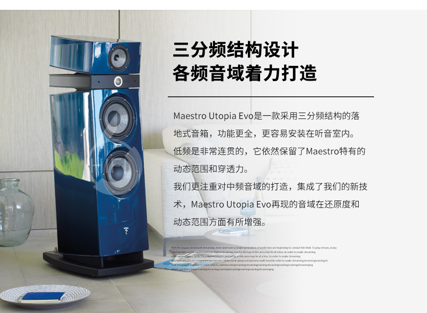 劲浪Maestro Utopia Evo,Focal Maestro Utopia Evo,劲浪音箱