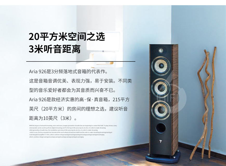 劲浪Aria 926,Focal Aria 926,劲浪音箱