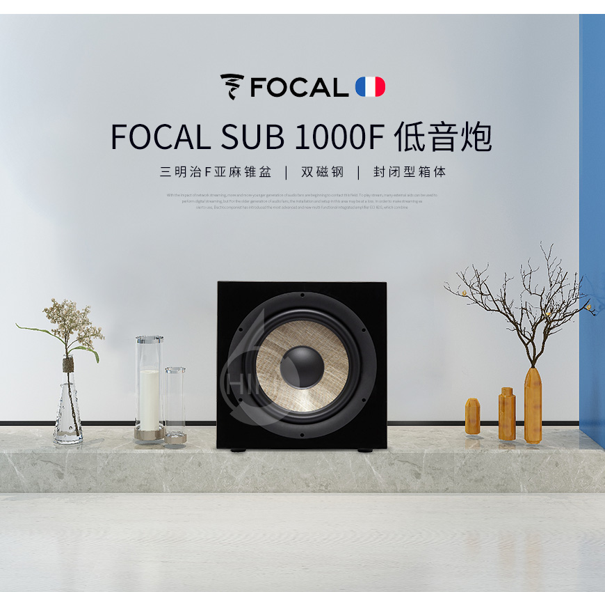 劲浪Sub 1000F,Focal Sub 1000F,劲浪音箱