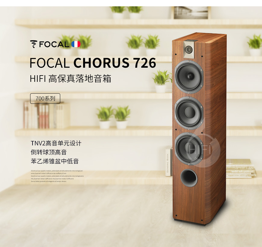 劲浪Chorus 726,Focal Chorus 726,劲浪音箱