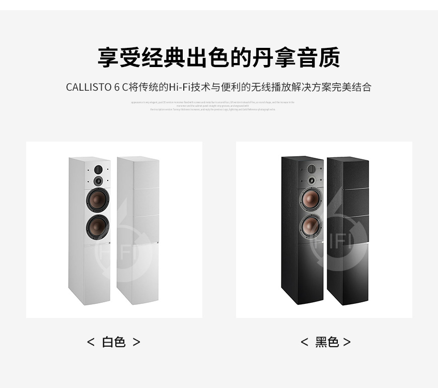 达尼CALLISTO 6 C,DALI CALLISTO 6 C,达尼音箱