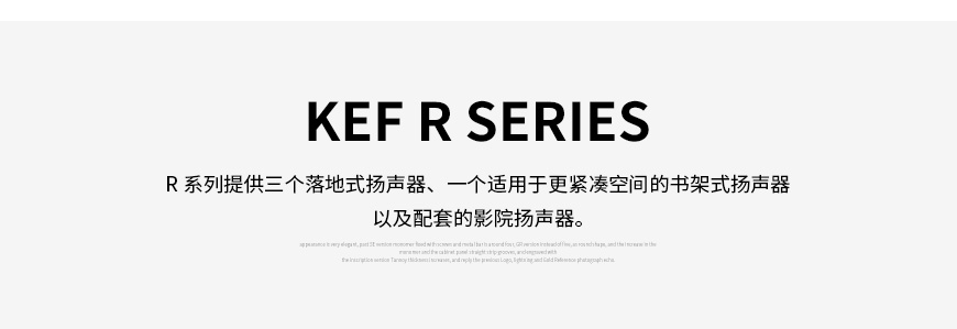 KEF R11,KEF音箱