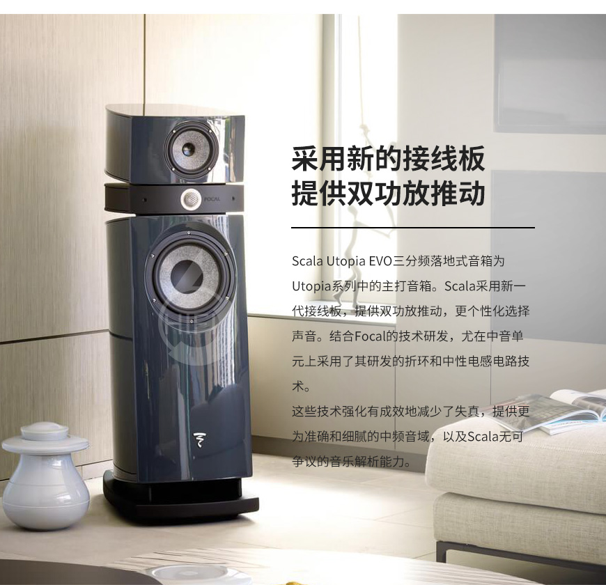 劲浪Scala Utopia EVO III,Focal Scala Utopia EVO III,劲浪音箱