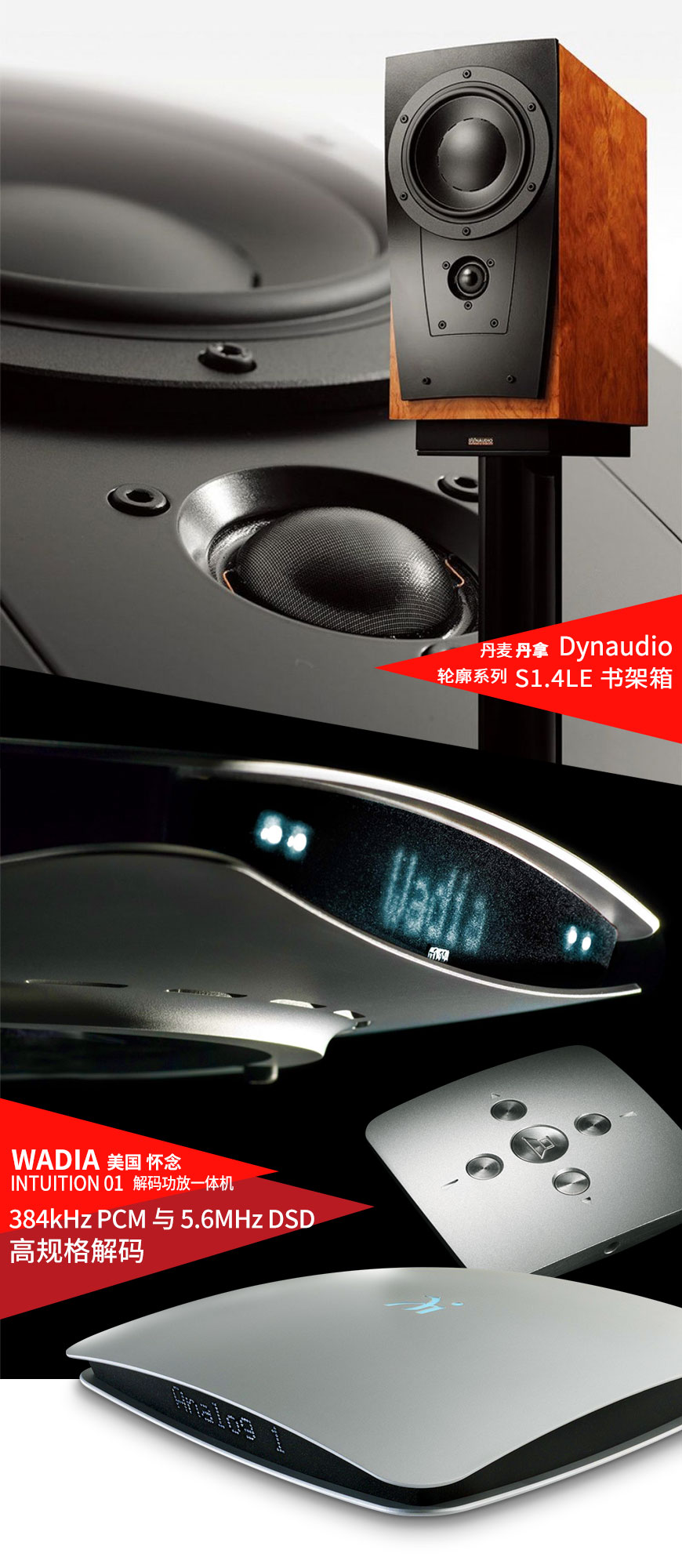 Wadia Intuition 01 解码功放一体机,Intuition 01 一体机,Intuition 01