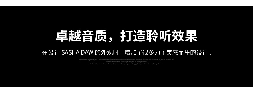 威信 Sasha DAW,Wilson Audio Sasha DAW,威信音箱