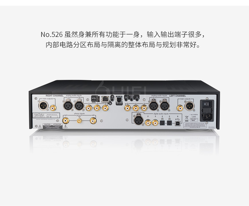 Mark Levinson No.526 前级,马克莱文森 No.526 前级,Mark Levinson 前级