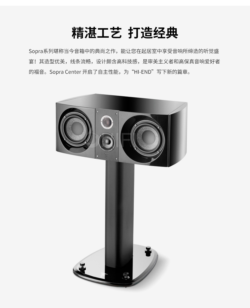 法国 劲浪 Focal Sopra Center 中置箱,劲浪 Sopra Center 中置箱,法国 劲浪 中置箱