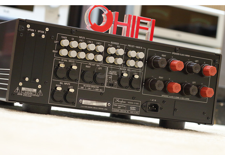 金嗓子E-480,Accuphase E-480,金嗓子功放